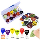 Electric Guitar Thumb Picks with Case 0.58/0.71/0.81/0.96/1.20/1.50mm Thickness