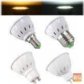 Warm White LED Spot Lamp - 85-265V - 3W5730 SMD - 3300LM