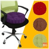 Round Chair Cushion for Home Office, Dining Room, Kitchen, Patio