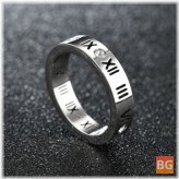 1PC Stainless Steel Couple Ring
