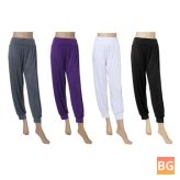 Pants for Yoga - Flare Modal Trouser Pants