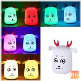 Bedroom Home Decor Lamp with Cute LED Light - Tap Control