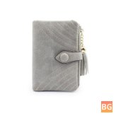 Wallet for Women with Zipper Coin Pocket