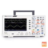 Digital Storage oscilloscope with 100 MHz bandwidth, 7 inch TFT color screen, automatic waveform measurement