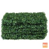 1/4Pcs 40x60x4cm Artificial Plant Walls Foliage Hedge Grass Mat Greenery Panels Fence