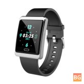 Touchscreen Smart Watch with IP68 Waterproof and Blood Pressure Monitor