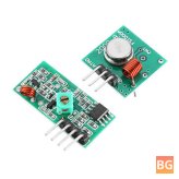 433 MHz RF Transmitter and Receiver Module for Home Security