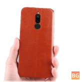 For Xiaomi Redmi 8 Mofi Luxury Shockproof Flip PU Leather Protective Cover