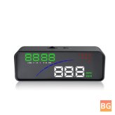 Car Styling HUD Speedometer with OBD