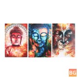 Abstract Joss Statue Canvas Print - Paintings Art - Posters - Wall Art - Framed for Living Room