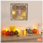LED Scarecrow Wall Lamp for Halloween Festivities