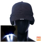 LED Sport Hat with Glow in Dark Feature