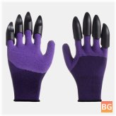 1 Pair of Safety Gloves - Garden Gloves