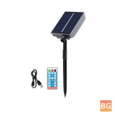 8-Mode Solar Panel with Remote for LED Lights