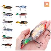 1PC ZANLURE 6-Inch 15-CM 140g 3D Duck Fishing Lure With Hooks and Crankbait Jointed Hard Baits