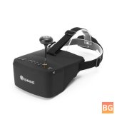 Eachine EV800 5 Inches 480x800 FPV Goggles 5.8G 40CH Raceband Auto-Searching Build In Battery