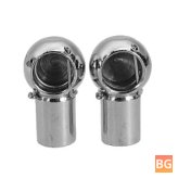 2PCS Ball Stud Socket Support Rod for Strut Ends Fittings - M6/M8