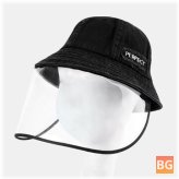 Sun Hat with Eaves - Anti-Fog Removable Bucket Hat