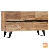 Solid Wood Sideboard - 150x40x79 cm