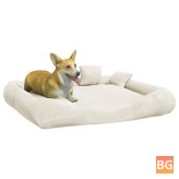 Dog Bed with Cushions - 115x100x20 cm