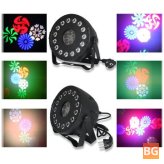 RGB LED Party Light with Remote Control and Sound Activation
