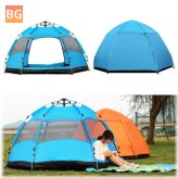 Large Tent with Automatic Pop Up Window - Waterproof andUV shielded