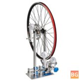 Bicycle Wheel Repair Stand with Dial Gauge and Aluminum Alloy