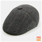 British Style Woolen Felt Hat with Velvet Ear Protection