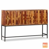 Solid Sheesham Wood Sideboard - 47.2