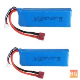 2PCS Lipo Batteries - K949-78 7.4V 2200mAh