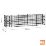 Outdoor Dog Kennel - 158.8 ft²