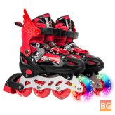 Light-Up Outdoor Skates for Boys and Girls - Beginners