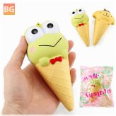 Squishy Ice Cream Cone Cartoon Frog Pudding Puppy Cute Collection Soft Toy
