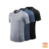 Xiaomi T-Shirts - Ultra-thin, Quick-Drying, Smooth Fitness Running T-Shirts