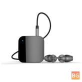 Bluetooth Earphones with Mic and Clip - L8