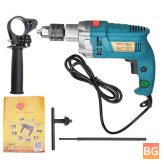 380-Degree impact drill with depth measuring scale - 360°