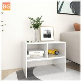 High Gloss White Side Table