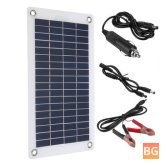 40W Solar Panel Charger Kit