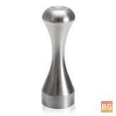 Coffee Bean Press with Tamper - Stainless Steel
