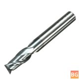 2 in 1 Carbide End Mill & Milling Cutter - 10-Inch & 4-Inch Flute