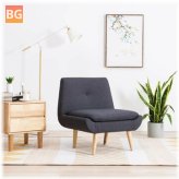 Living Room Chair with Rubberwood Legs