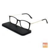 Minleaf TR90 Portable Reading Glasses with Resin Case