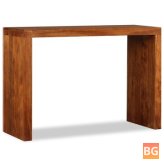 Console Table - Solid Wood with Sheesham Finish