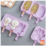 Ice Cream Mold - Silicone - Cartoon - Homemade - Popsicle Mold