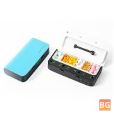 Pill Box for Portable Sub-warehouse - Alarm Clock Reminder