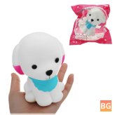 12.5*9.5CM Teddy Cartoon Puppy Soft Toy - Squishy