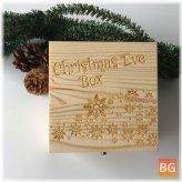 Wooden Christmas Eve Gift Boxes