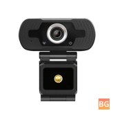 1080P Webcam with Built-in Microphone for Conferences and Live Streaming