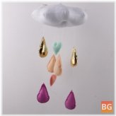 Soft Cloud Wall Hanging for Baby Room Decor and Photography Props