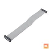 2.54mm FC-34P IDC Flat Gray Cable LED Screen Connector